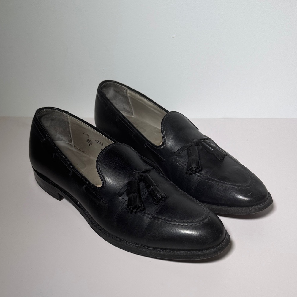 Alden Black Leather Tassel Loafers SZ 11.5 in Great Condition